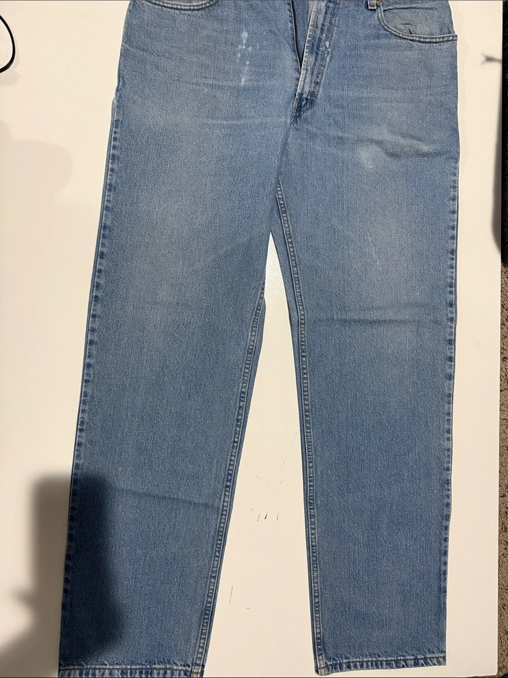 Levi's Men's 550 Relaxed Jeans - Light Blue Denim